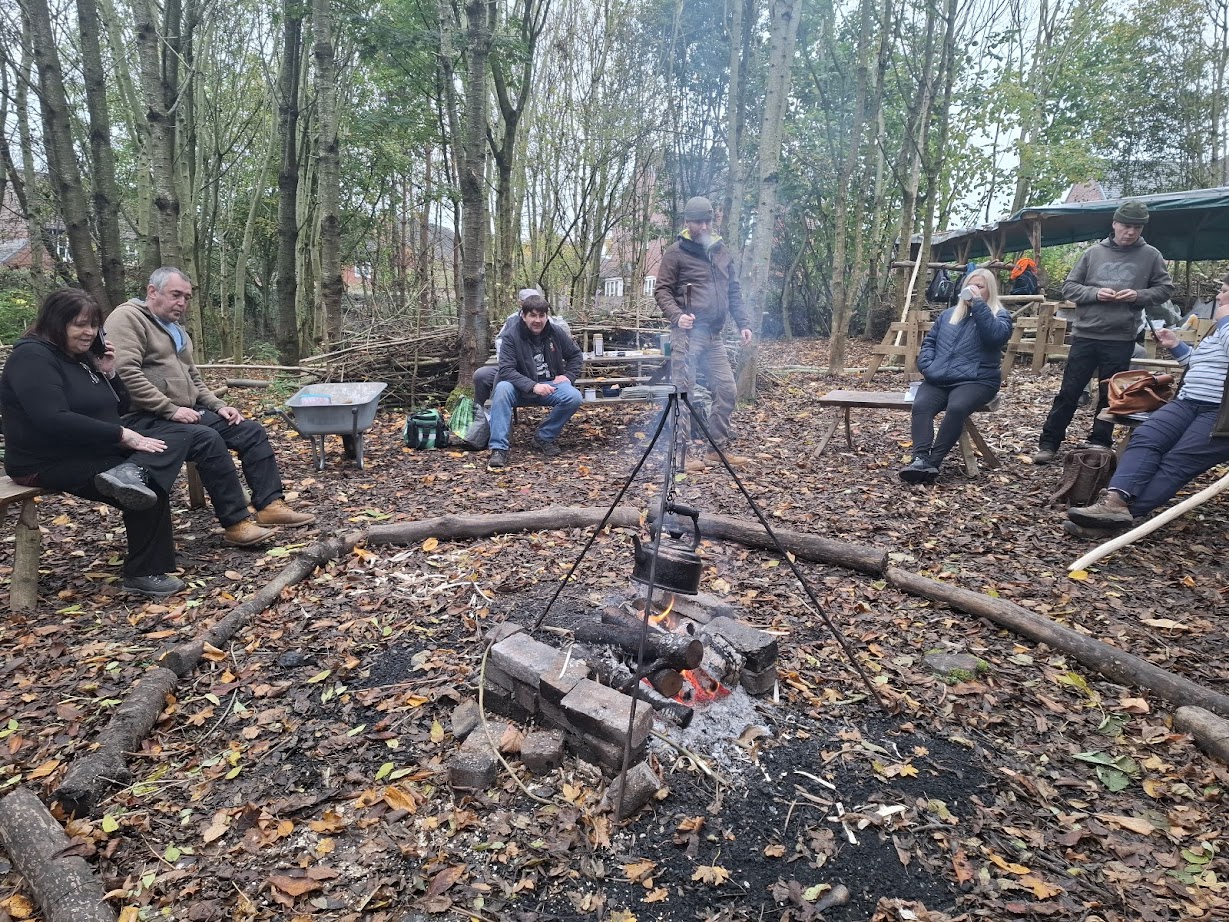 BBC Radio Shropshire visits Lightmoor Village Woodland project Image