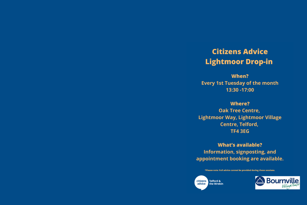Citizen Advice drop-in sessions Image