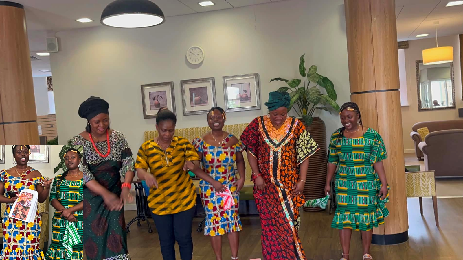 Residents celebrate Africa Day at Bournville House Image
