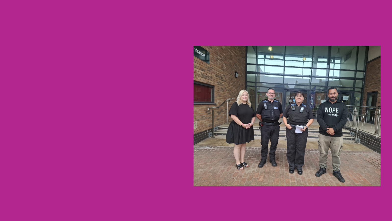 BVT continues partnership work to tackle anti-social behaviour in Lightmoor Village Image